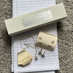 Longaberger Silver Jewelry Collection